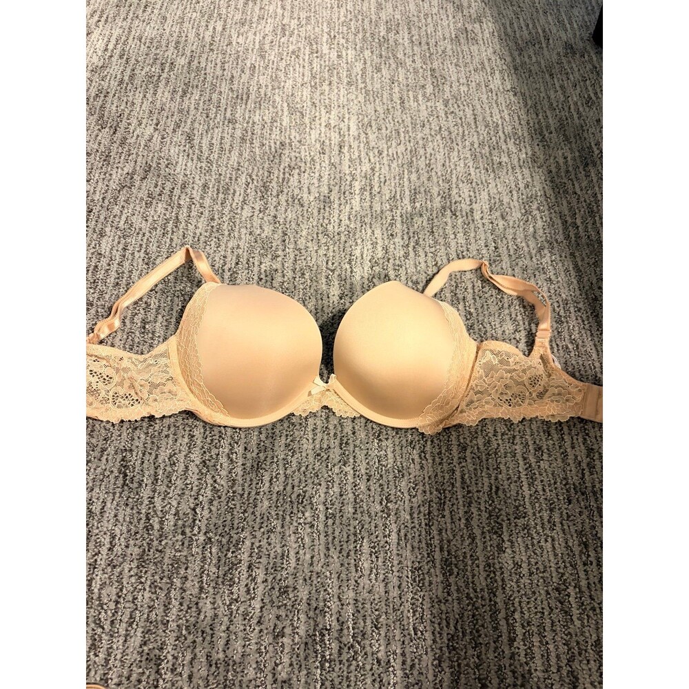 Victoria’s Secret dream Angels push-up 32DD nude lace bra sexy